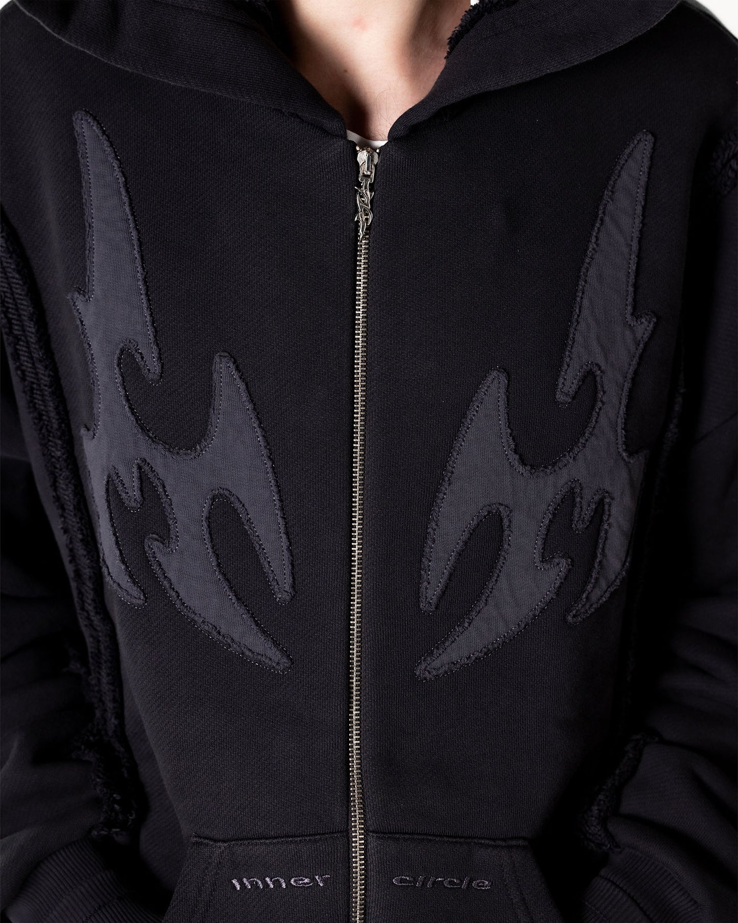 Inner Circle | Zip-Hoodie Anthracite