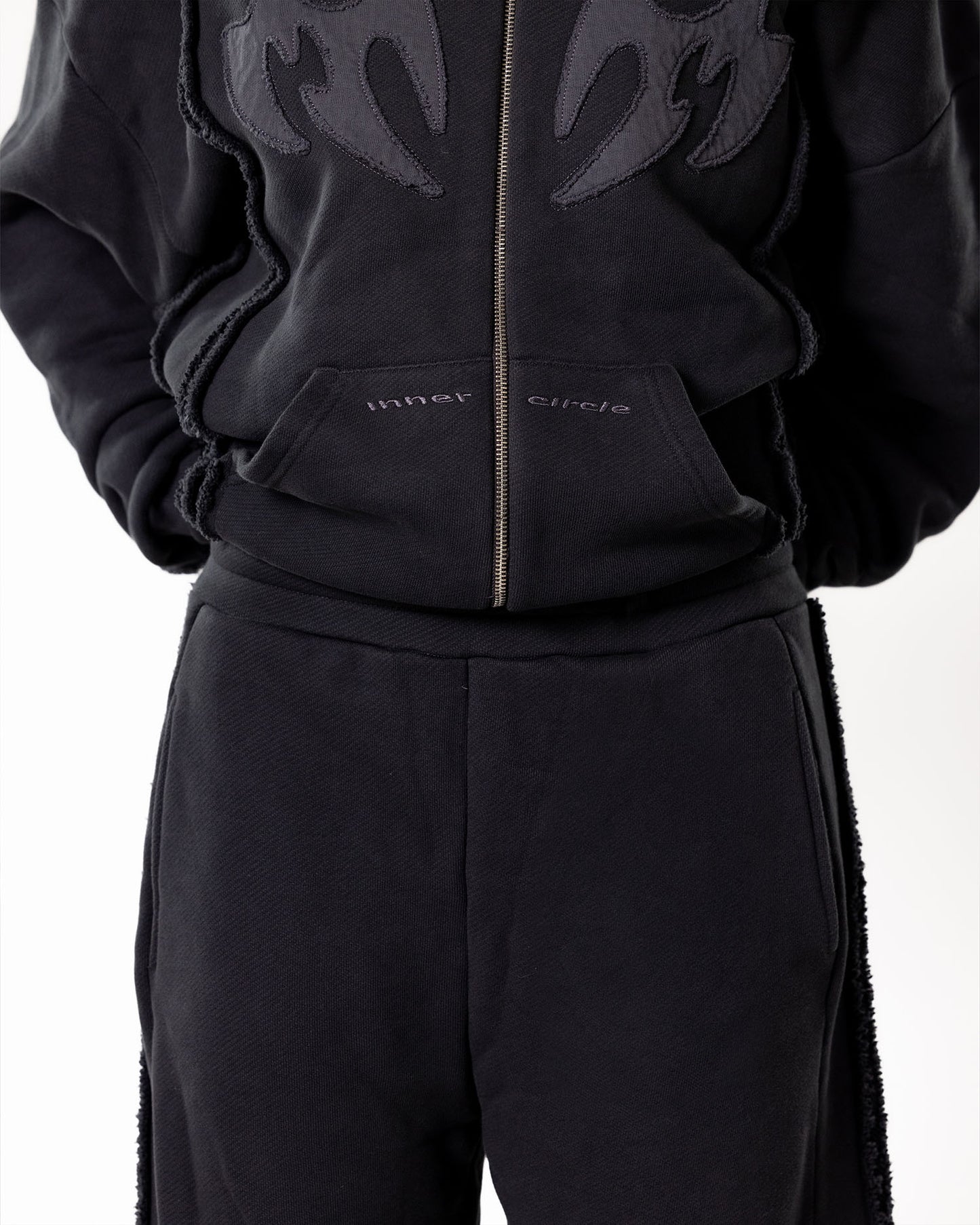 Inner Circle | Zip-Hoodie Anthracite